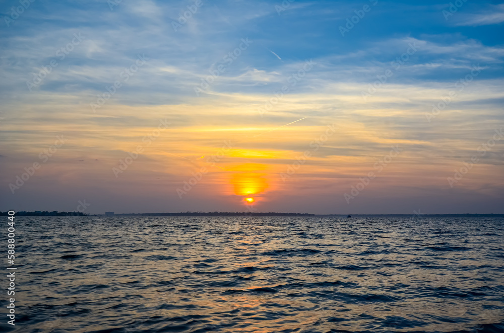 Spring Sunset, Orange Beach, Alabama Spring Sunset, Orange Beach, Alabama