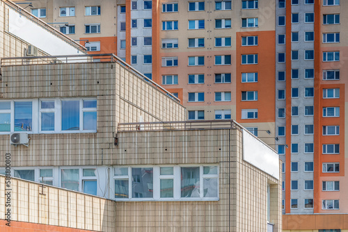 Photography old and new architecture around the streets of slovakias capital city, bratislav