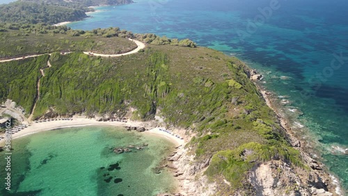 Krifi Ammos aerial view in Skiathos photo