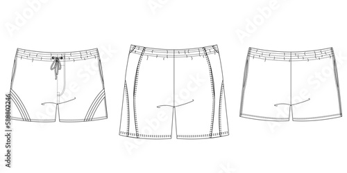 Man fashion, garment, isolated, boxer shorts, trunks, bundle, painting, men briefs, pants, boxer, style, strings, underpants, vector, clothing, long underwear, underwear, swimwear