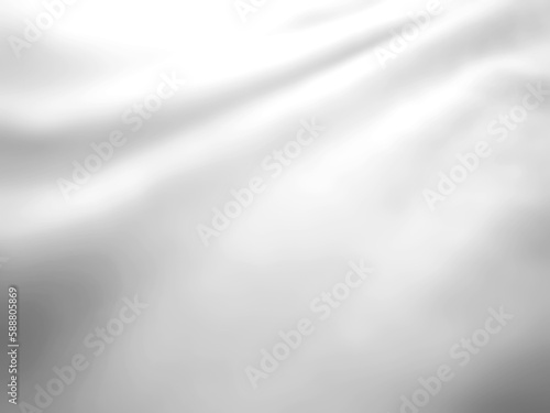 silver satin background, White and shadow gradient lighting abstract background illumination illustration image 