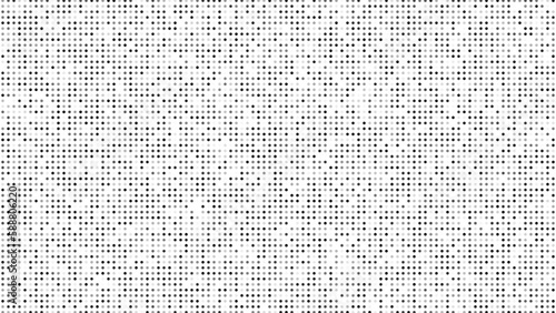 Monochrome halftone background with dots