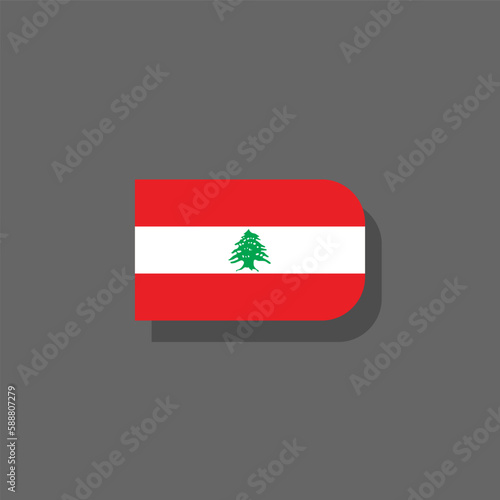 Illustration of lebanon flag Template Free Download Illustration of lebanon flag Template - GFXLoad