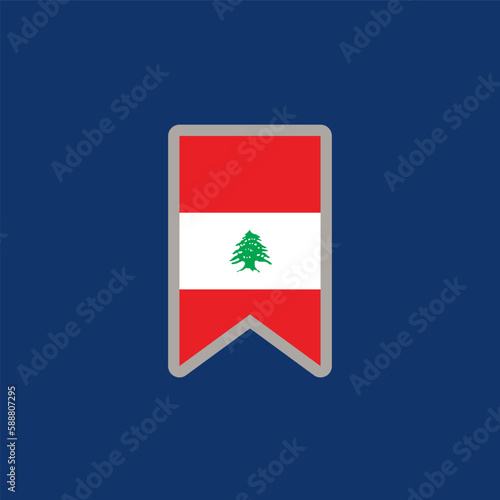 Illustration of lebanon flag Template Free Download Illustration of lebanon flag Template - GFXLoad