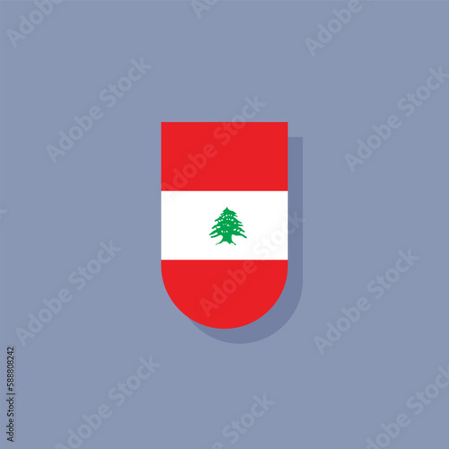 Illustration of lebanon flag Template Free Download Illustration of lebanon flag Template - GFXLoad