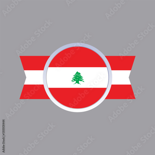 Illustration of lebanon flag Template Free Download Illustration of lebanon flag Template - GFXLoad