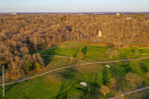 John Henry Patterson Statue, Hills & Dales metro park, Dayton Ohio