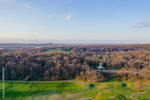 John Henry Patterson Statue, Hills & Dales metro park, Dayton Ohio