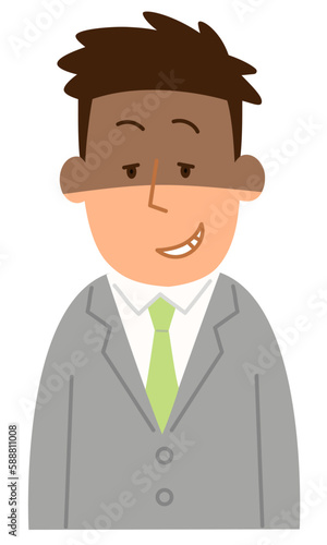 闇堕ちした会社員の男性1