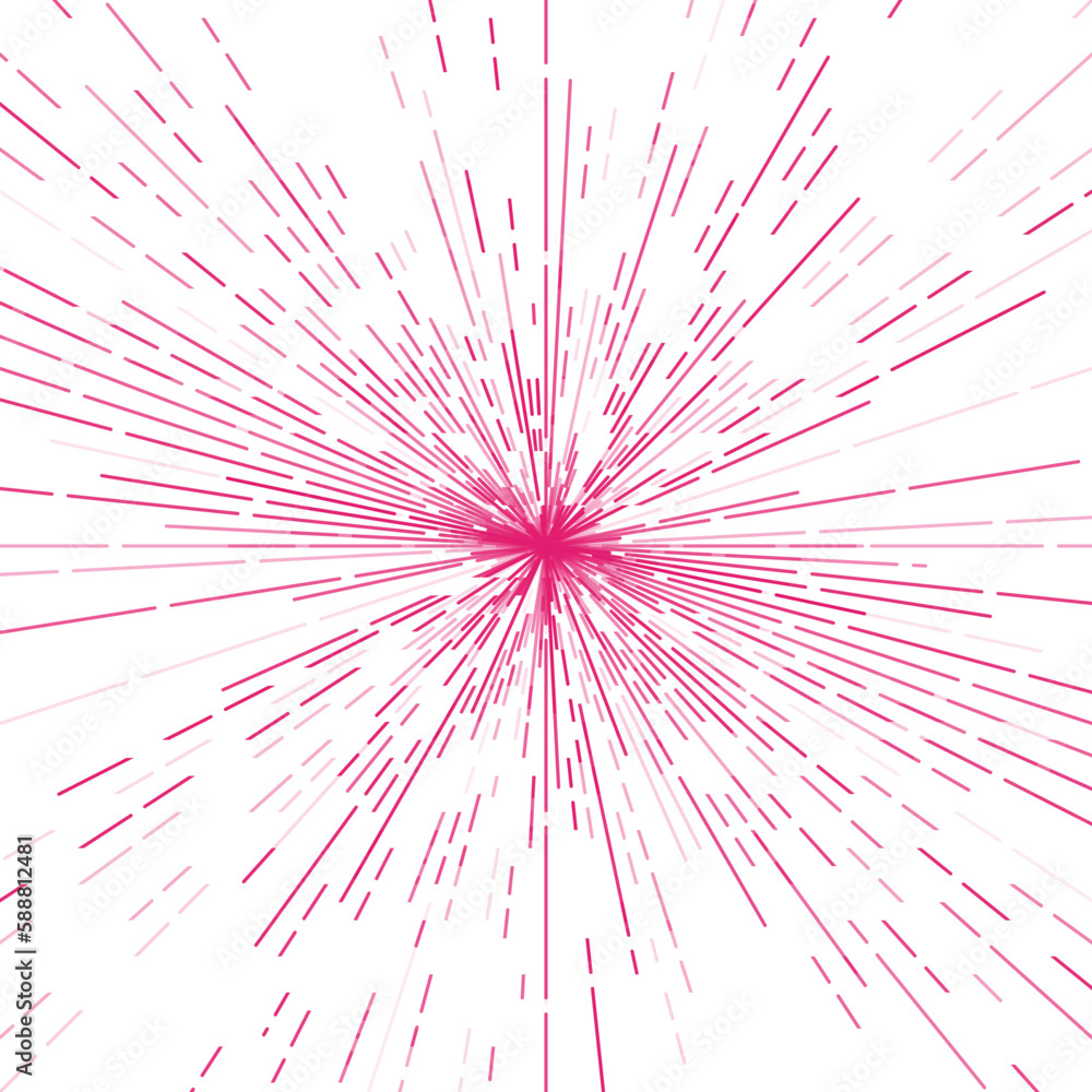 Obraz premium firework explosion isolated on white background vector illustration transparent background