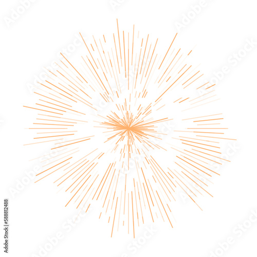 firework explosion isolated on white background vector illustration transparent background