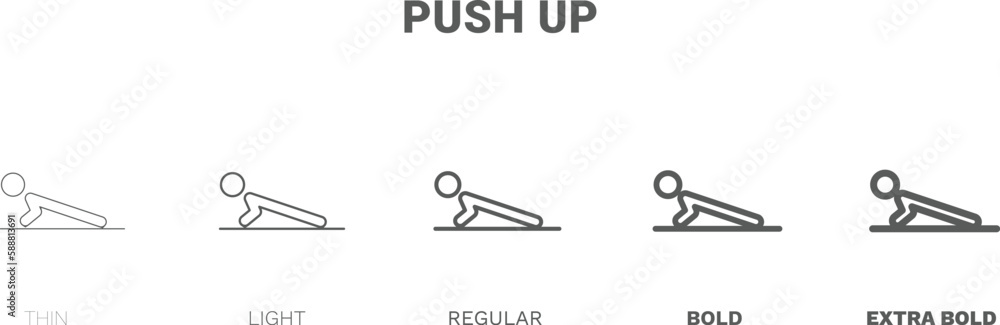 push up icon. Thin, regular, bold and more style push up icon from Fitness and Gym collection. Editable push up symbol can be used web and mobile push up icon. Thin, regular, bold and more style push up icon from Fitness and Gym collection. Editable push up symbol can be used web and mobile