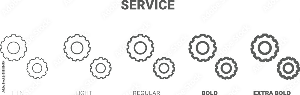 service icon. Thin, regular, bold and more style service icon from marketing collection. Editable service symbol can be used web and mobile service icon. Thin, regular, bold and more style service icon from marketing collection. Editable service symbol can be used web and mobile