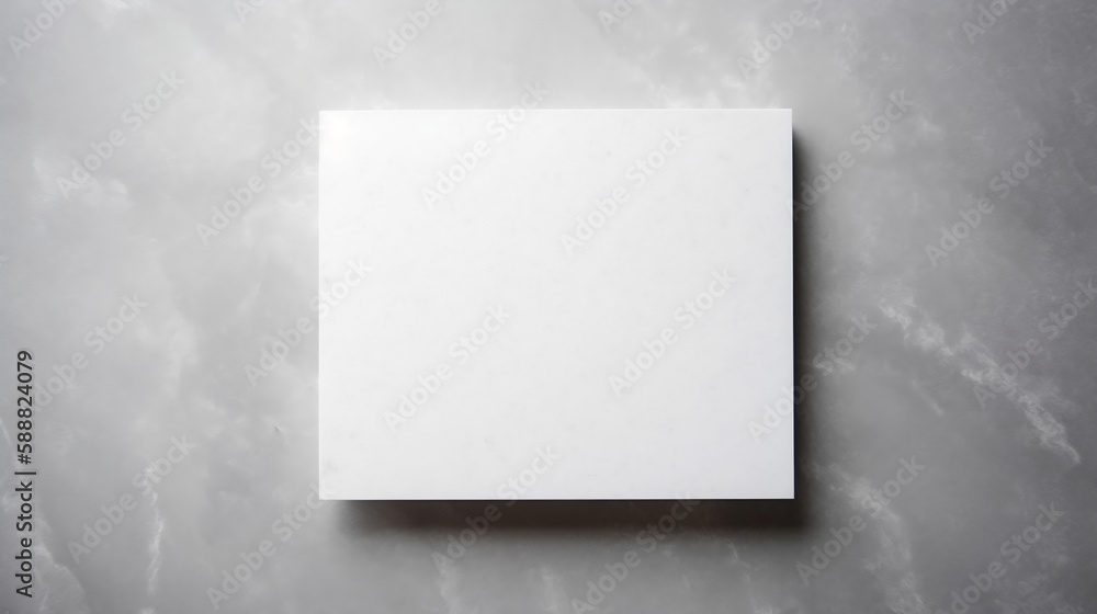 White paper blank mockup on gray granite table for websites and marketing designs. Created with generative AI tools. White paper blank mockup on gray granite table for websites and marketing designs. Created with generative AI tools.