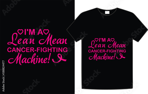 Breast cancer awareness t-shirt design
