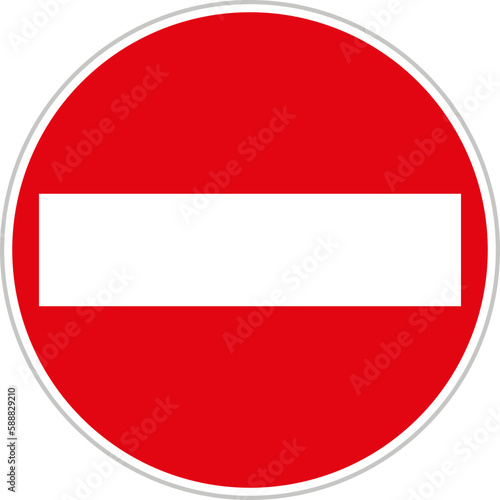 No Entry (one-way traffic) (TT-4), Traffic Sign