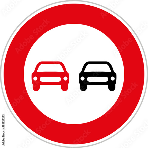 Overtaking not Allowed (TT-27), Traffic Sign
