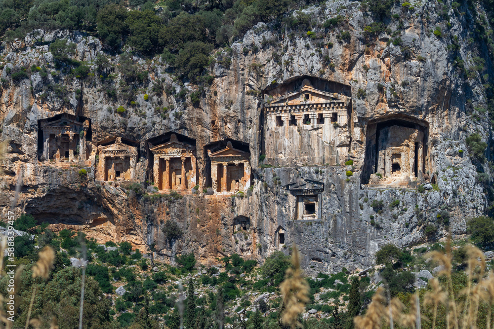Fototapeta premium Caunos Tombs of the Kings