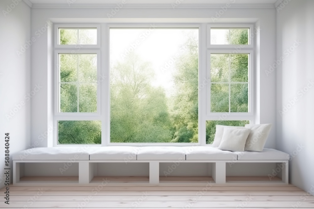 Fototapeta premium room with window