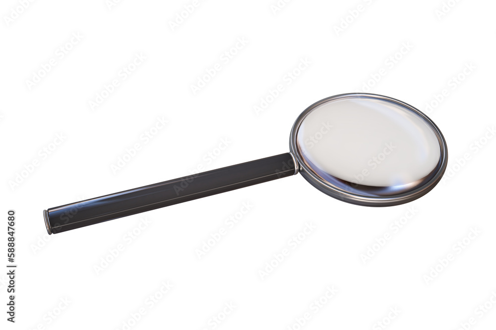 magnifier isolated on transparent background magnifier isolated on transparent background