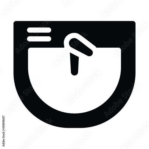 sink solid icon illustration vector graphic photo