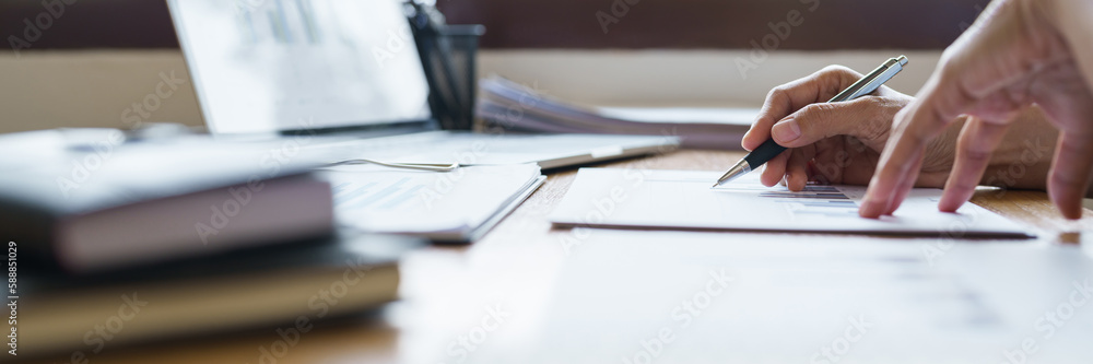 Woman calculating monthly expenses, taxes and interest calculate at home.. Woman calculating monthly expenses, taxes and interest calculate at home..