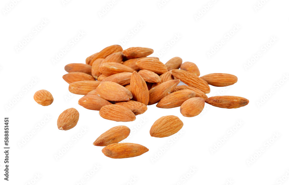 almonds isolated on transparent png almonds isolated on transparent png