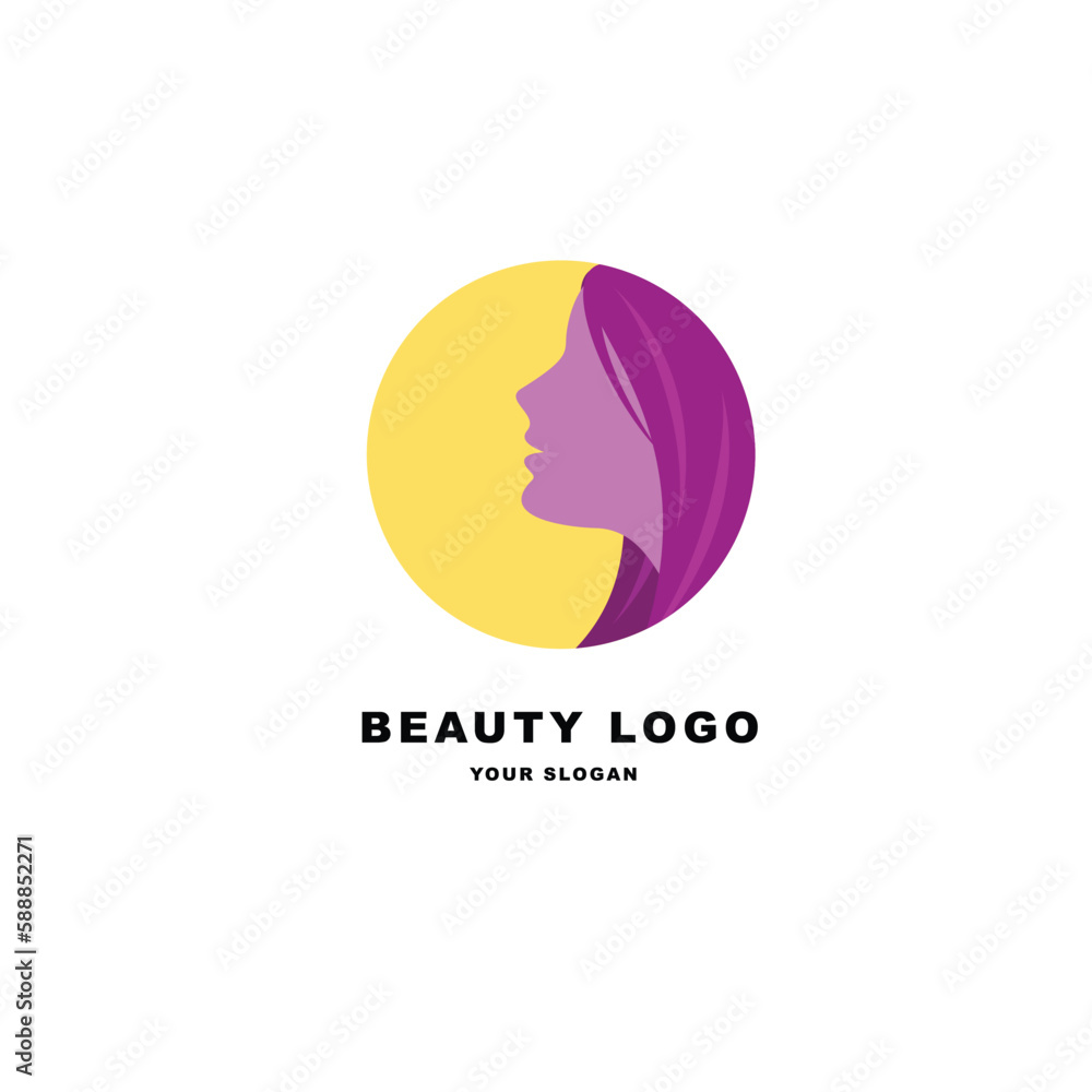 Women face logo for beauty business Women face logo for beauty business