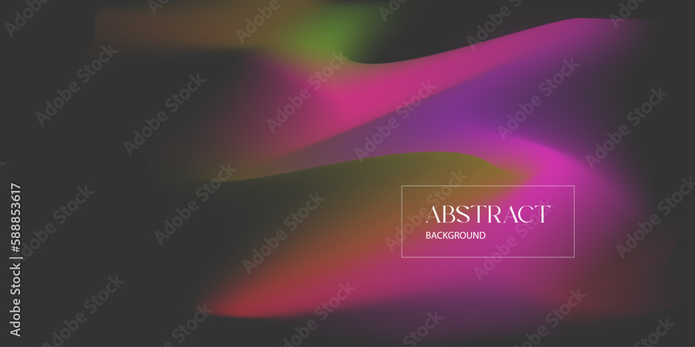 Abstract background design template bright dark neon pink gradient color