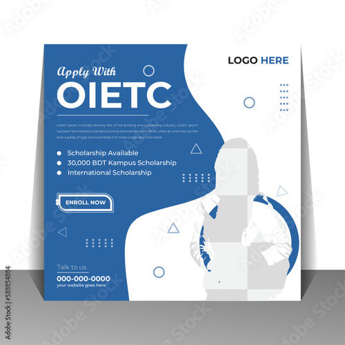 Ielts Poster Design for Social Media mark