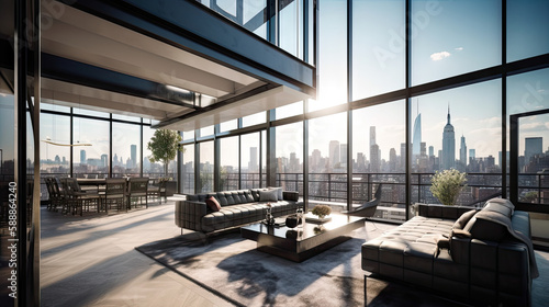 Luxury New York Penthouse Apartment