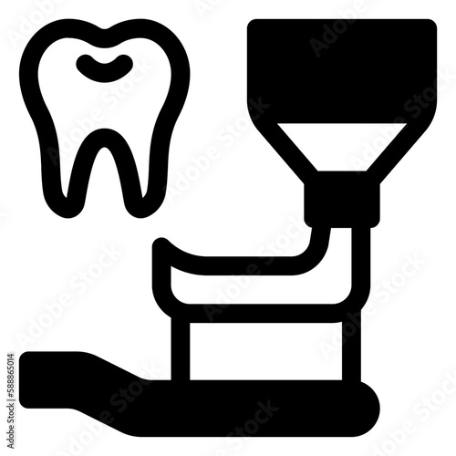 toothpaste icon illustration