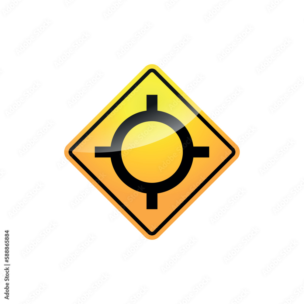 Traffic Sign Street Sign Icon Vector Template Traffic Sign Street Sign Icon Vector Template