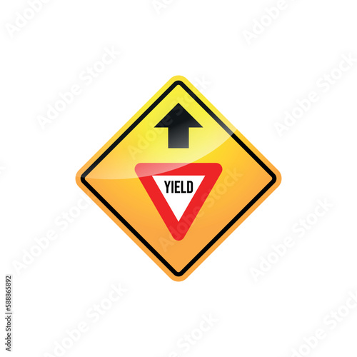 Free Download Traffic Sign Street Sign Icon Vector Template	 - GFXLoad