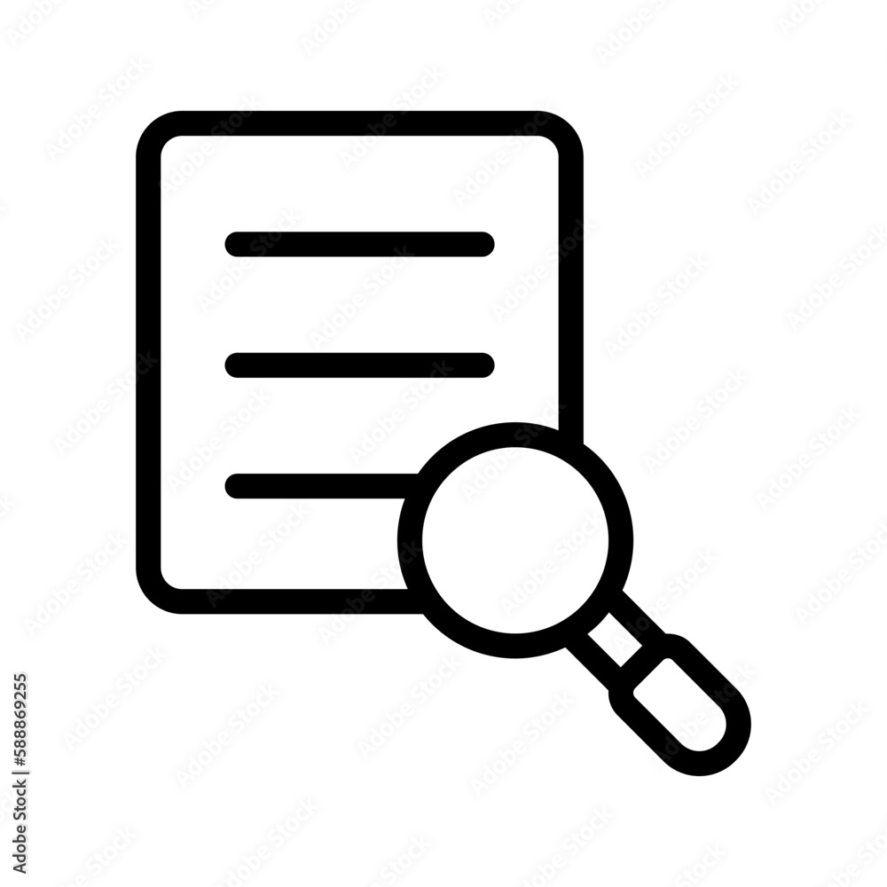 Scanning of document icon. sign for mobile concept and web design. vector illustration Scanning of document icon. sign for mobile concept and web design. vector illustration
