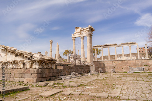 Pergamon Ancient City in Bergama City