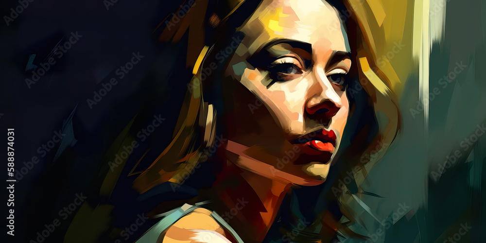 Powerful and Emotive Representation of Human Emotion in Oil Paint Generative AI Powerful and Emotive Representation of Human Emotion in Oil Paint Generative AI