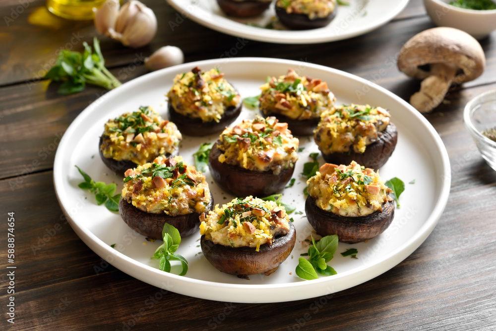 Stuffed mushrooms