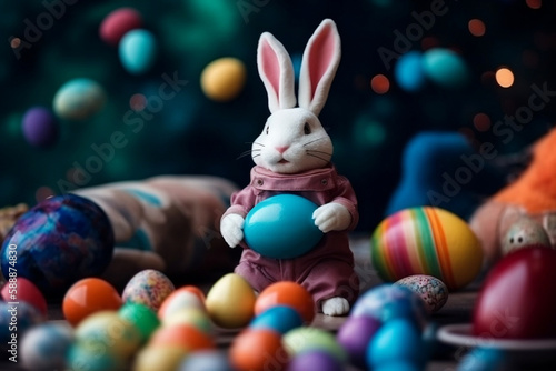 Wallpaper Mural Lapin de Pâques dans l'espace Torontodigital.ca