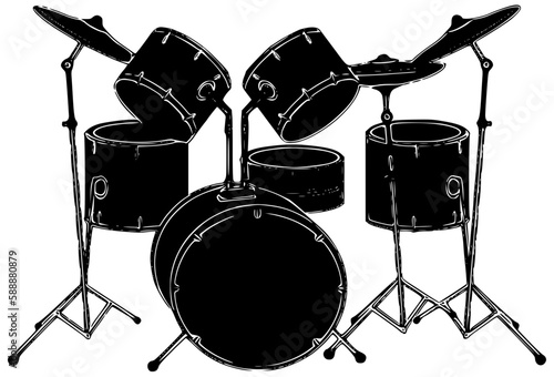 drum silhouette