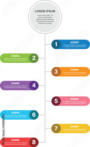 Timeline infographic roadmap diagrams