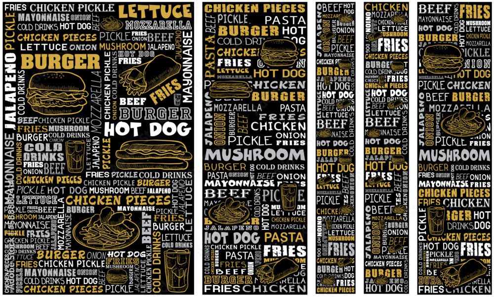 Fotografie Food Banner