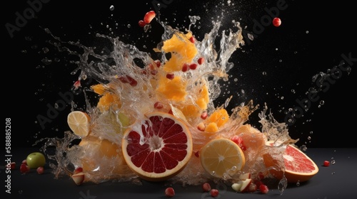 Fruit Exploding, Generative AI