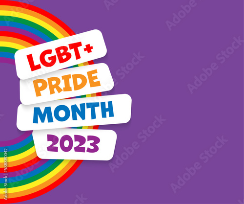 Graphic design for pride month