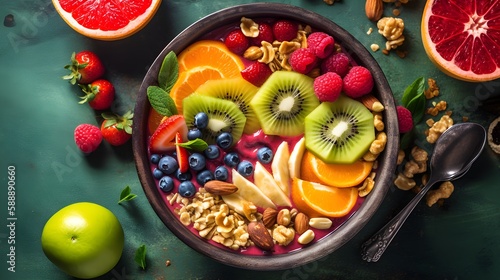 Smoothie Bowl vegetation 