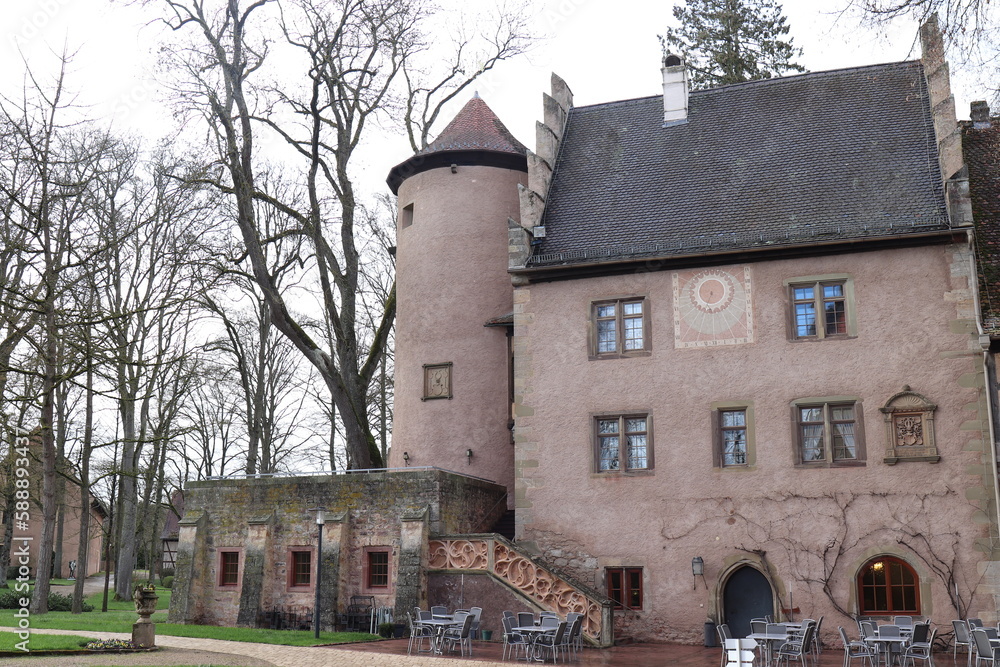 Schloss Aschach in Bad Bocklet.