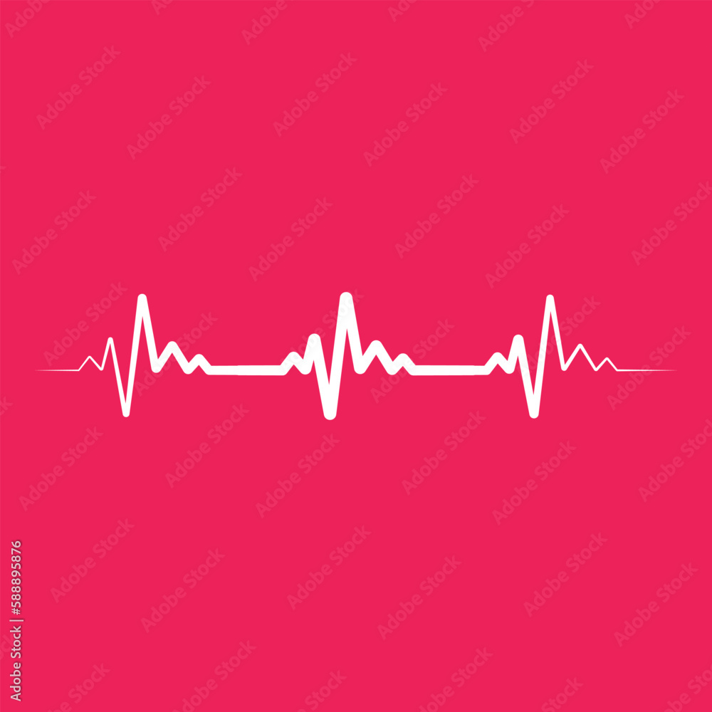 Heart beat monitor pulse line art icon for medical apps and websites isolated EPS Vector
Heart beat monitor pulse line art icon for medical apps and websites isolated EPS Vector