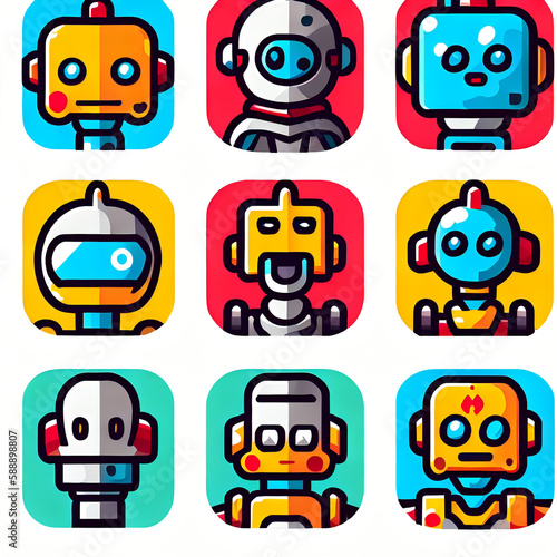 Icons robot
