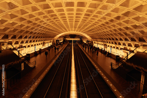 Subway Station in Washington D.C. © FantasyPilot