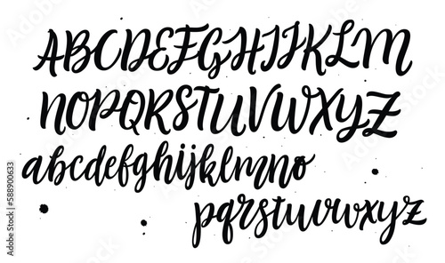Foto abc, abc letters, alphabet, alphabet letters, art, background, brush, calligraph